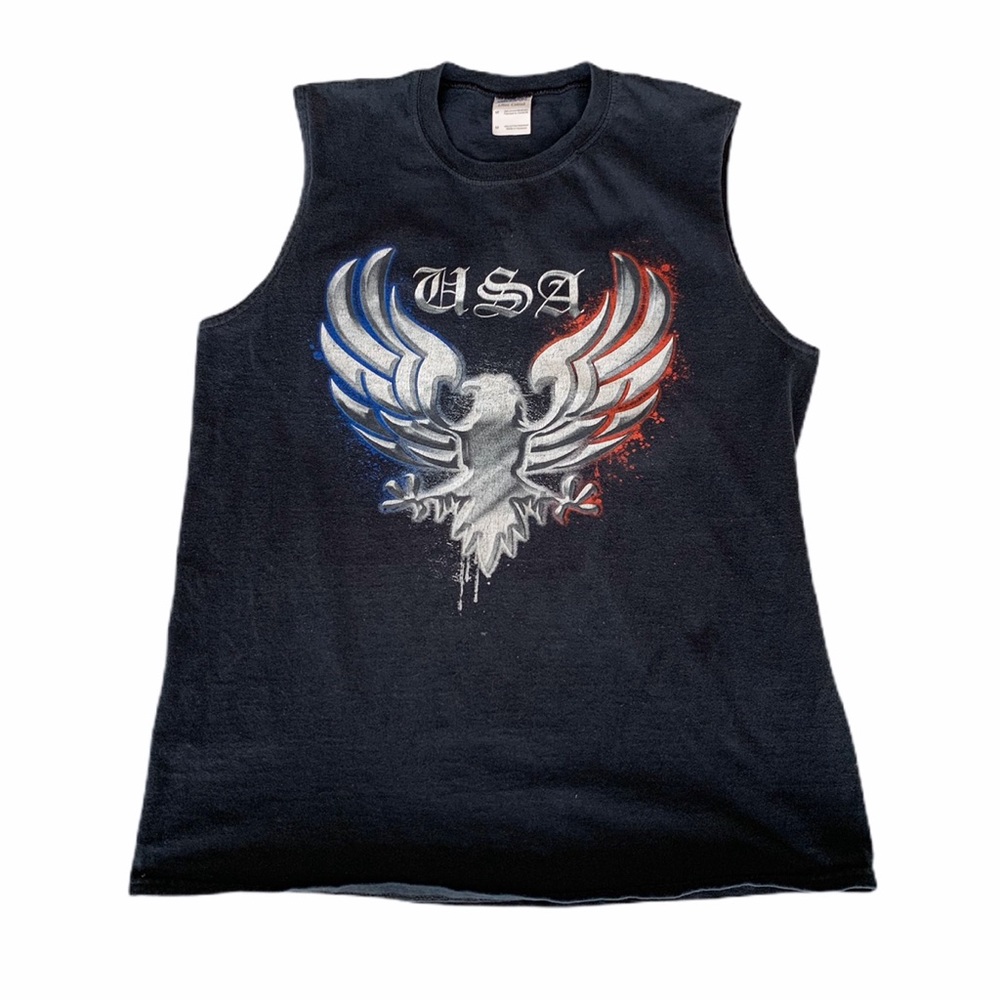 USA Eagle Biker Tank Top 🇺🇸